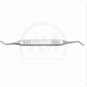 Al Mida Healthcare Manual Dual Tip Dental Surgical <b>Instrument</b> Stainless Steel Handle CE Certified Class I Hospital Clinic Use - Product Image 3