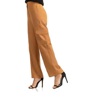 Pantalon d'hiver en toile pour femme, léger, extensible, avec cordon de serrage, poches, respirant, séchage rapide, écologique, design unique, vente en gros - Product Image 2