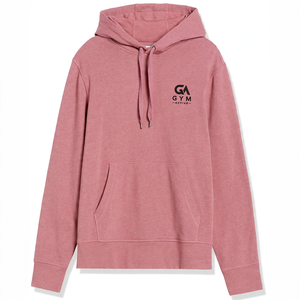 Sudadera con Capucha para Hombre GYM Active, Corte Regular, Color Sólido, con Cordón Ajustable, 100% Algodón, Sin Forro, Tejido de Punto de 340 GSM, Ligera, con Letras - Product Image 1