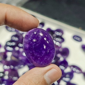 Natural Amethyst Cabochons Lot Wholesale Amethyst Gemstones Lot For Jewelry Making - Product Image 3