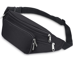 Sac banane unisexe sport et mode en nylon et polyester pour téléphone, argent et accessoires - Product Image 3