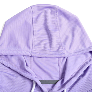 Sudadera con capucha de manga corta de alta calidad para hombre, de secado rápido, ajustada, transpirable, para uso deportivo, con capucha, mezcla de algodón básico. - Product Image 3