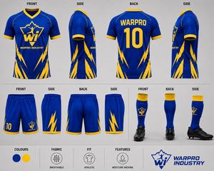 Maillot de football à manches courtes pour garçons, haute qualité, nouvelle arrivée, personnalisable, impression par sublimation, pour hommes - Vente flash - Product Image 6