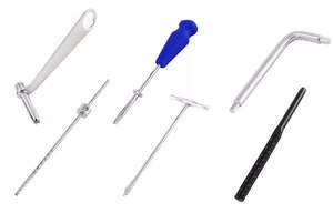 Juego de tornillos canulados Herbert ortopédicos de 4.0 mm, componentes de acero, implantes de alta calidad, instrumentos aprobados - Product Image 2
