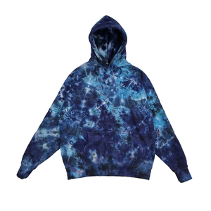 <b>Tie</b> <b>Dye</b> Hooded Pullover <b>Sweatshirt</b> Men Regular Fit Knitted Casual Winter Pocket Design 100% Cotton Embroidered Vintage - Product Image 3