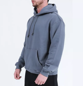Sweat-shirts à capuche pour hommes, 100% coton, confortables et chauds pour l'hiver, vêtements décontractés, vente en gros, directement de l'usine - Product Image 3