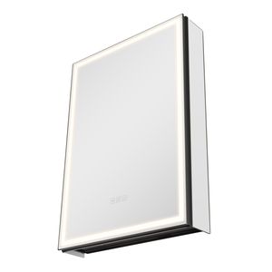 Armadietto a Specchio da Bagno a Incasso 20x28 con Illuminazione LED Dimmerabile a 3 Colori, Mobile Bagno - Product Image 1