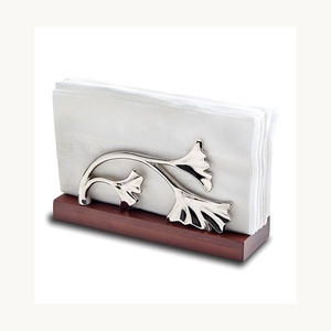 Porte-serviettes en métal décoratif, design élégant, nouveau modèle personnalisé, nouvelle arrivée, accessoire de table à manger haut de gamme - Product Image 2