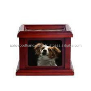 Wooden <b>Urn</b> Box For Pet Ashes Wood Cremation <b>Urns</b> For Cat and <b>Dog</b> Ashes Keepsake <b>Urns</b> At low price - Product Image 2