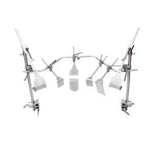 Écarteur Thompson avec cadre, lames et support de table en acier inoxydable, instruments orthopédiques et neurochirurgicaux pour hôpital par Surgiright - Product Image 1