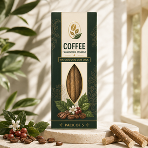 Palillo Dental de Madera Natural con Sabor a Café para la Higiene Bucal Diaria, Aliento Fresco, Dientes Saludables y Encías Fuertes - Product Image 4