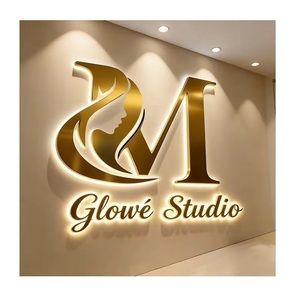 Accessoires de fabrication de breloques personnalisées avec logo de mode, plaque métallique gravée en relief - Product Image 1