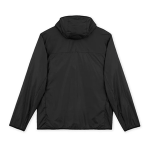 Chaqueta Cortavientos para Hombre, Estilo Urbano, Ligera, de Poliéster, Informal, para Primavera, con Cierre de Media Cremallera, Color Negro Sólido, Talla Personalizada - Product Image 2