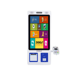 Zhongji A12k स्व-सेवा चेकआउट कियोस्क के साथ टचस्क्रीन और कार्ड रीडर जीओस्क - Product Image 1