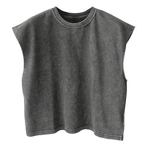 Men's Summer Washed Tank <b>Tops</b> Sleeveless Shirts Crewneck <b>Cap</b> <b>Sleeve</b> <b>Top</b> Vintage Muscle T Shirts Lightweight Casual Cotton - Product Image 1