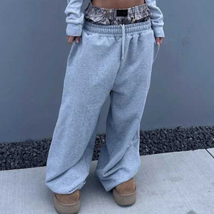 IRON ELEPHANT Men's High Waist Formal Drawstring Sweatpants Follow Your Heart Print Eco-Friendly Windproof Breathable 100% - Product Image 3