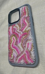 เคสโทรศัพท์มือถือลูกปัดสไตล์เทรนดี้น่ารัก ดีไซน์เก๋ไก๋ เคสโทรศัพท์ลายค็อกเทล เคสโทรศัพท์ลายโบฮีเมียน - Product Image 5