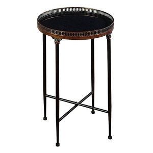 Mesas Auxiliares Decorativas Modernas de Hierro, Muebles Elegantes para Sala de Estar, Uso Doméstico, Tamaño, Forma y Color Personalizables - Product Image 1