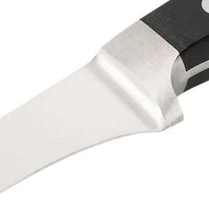 Cuchillos de Trinchar Negros con Triple Remache y Hoja Recta Plateada para Rebanar Jamón con Precisión, Preparar Carne y Servir en la Cocina - Product Image 6