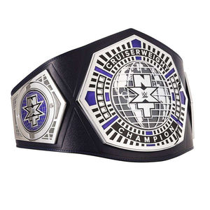 เข็มขัดแชมป์ NXT Cruiserweight และ World Heavyweight สำหรับมวยปล้ำ ปรับแต่งได้ ทนทาน ขนาดผู้ใหญ่ ทำจากโลหะสังกะสีและหนัง ANAAIF - Product Image 6