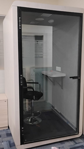 ห้องทำงานส่วนตัวแบบเก็บเสียงสำหรับ 1 ที่นั่ง รุ่นใหม่ – สำนักงานส่วนตัวและบูธสำหรับวิดีโอคอล - Product Image 4