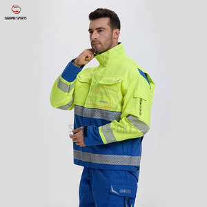 Pantalon de travail personnalisé avec logo, multi-poches, imperméable, haute visibilité, réfléchissant, de sécurité et de protection - Product Image 5
