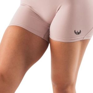 Shorts Deportivos de Cintura Alta Color Rosa Pálido para Mujer, Sin Costuras, Suaves y Elásticos, para Entrenamiento, Fitness, Yoga y Ropa Deportiva de Alto Rendimiento - Product Image 5