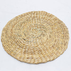 Salvamanteles Redondo de Jacinto de Agua con Diseño Rústico Ecológico, Resistente al Calor, Tejido para Mesa de Comedor - Product Image 2