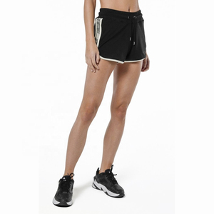 <b>Women</b> Gym Athletic <b>Shorts</b> <b>Yoga</b> Mid Waist Butt Lift Breathable Windproof Anti-Wrinkle Quick Dry 100% Polyester Fabric OEM Blend - Product Image 2
