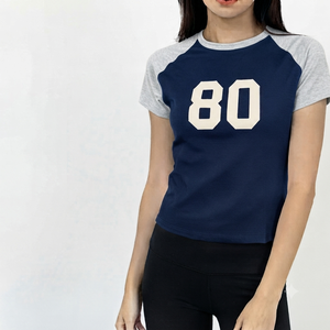Camiseta de punto transpirable de secado rápido para mujer, nueva llegada, ropa casual, servicio OEM para adultos - Product Image 1