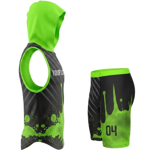 Uniforme de football américain 7v7 de haute qualité, respirant, avec logo personnalisé, 100% polyester, uniforme personnalisé de la ligue américaine de football américain - Product Image 2