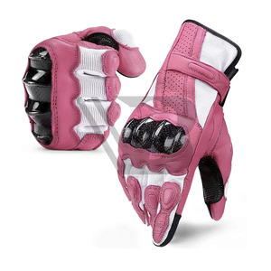 Gants de course en cuir de haute qualité pour moto et cyclisme, gants de sport d'extérieur pour la protection en course - Product Image 1