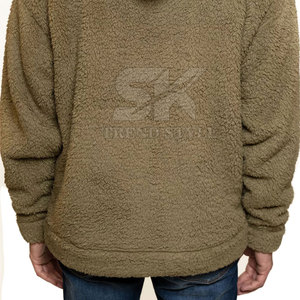 บริการ OEM เสื้อฮู้ดขนสัตว์ผู้ชาย ขายส่ง เสื้อฮู้ดขนสัตว์ผู้ชายดีไซน์ล่าสุด เสื้อฮู้ดขนสัตว์ผู้ชายสำหรับฤดูหนาว เสื้อฮู้ดขนสัตว์ผู้ชายที่ผลิตในปากีสถาน - Product Image 6