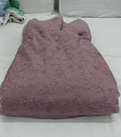 Tissu de haute qualité pour robe, broderie Georgette Fox, travail de broderie lourdement orné, pour femmes, fournisseur en gros.