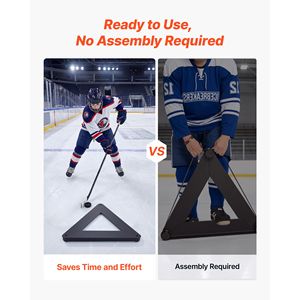Rebotador de Hockey sobre Hielo de Alta Resistencia, Entrenador de Pases Multiángulo para Práctica de Manejo del Palo - Product Image 5