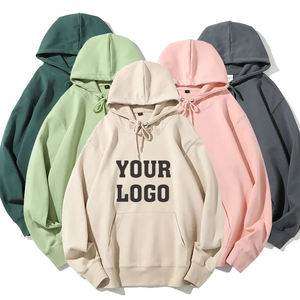 Sudadera con Capucha y Logotipo Personalizado, 100% Algodón, Felpa Francesa, Unisex, Casual, Color Sólido, Transpirable, Estilo Regular, para Otoño - Product Image 1