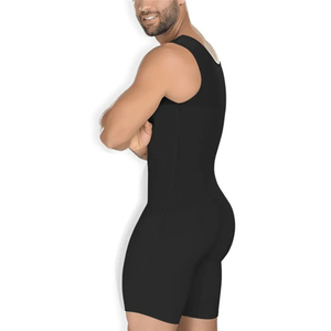 Customized Men's Slimming Thermal Full Body Shaper Seamless Compression <b>Shapewear</b> Breathable Spandex Quick Dry - Product Image 2