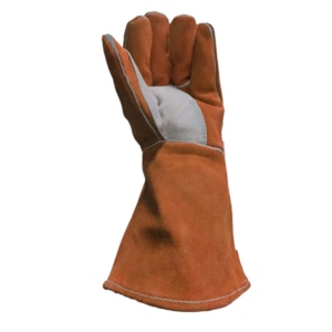 Gants de soudeur en cuir de vachette résistant à la chaleur, ignifuges, certifiés CE, protection des mains, résistants à l'abrasion - Product Image 2