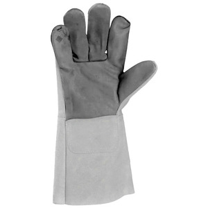 Goat Grain & Cowhide Split Leather TIG Welding <b>Gloves</b> <b>Long</b> Lasting Flame Retardant Construction <b>Gloves</b> for BBQ Heavy Duty Work - Product Image 3