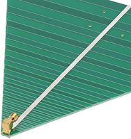 Antenne log-périodique ultra large bande Gisantone G20111A 600-6000 MHz 50W à polarisation verticale sur circuit imprimé sans fil 15dBi