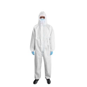 Combinaison de travail jetable personnalisable en tissu, membrane imperméable en PE, film microporeux respirant en polyéthylène - Product Image 6