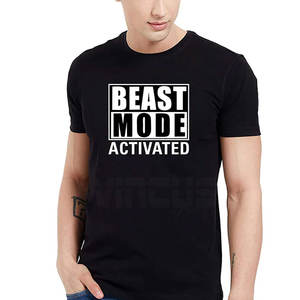 Camiseta cómoda 100% algodón con logo personalizado serigrafiado para hombre, diseño único, corte holgado, camiseta personalizada para hombre - Product Image 1