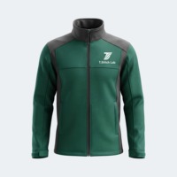 Veste softshell unisexe personnalisée avec logo, streetwear, imperméable, coupe-vent, fermeture éclair intégrale, légère, respirante, séchage rapide