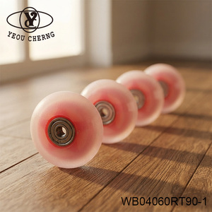Custom Color PU Wheel with Precision Bearing for Foldable Pet <b>Stroller</b> - Product Image 6