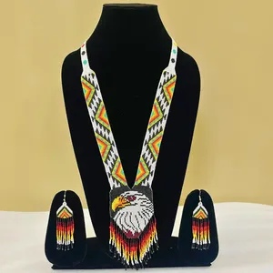 Collier de perles de rocaille tchèques de haute qualité pour femme, tendance, multicouche, collier bib épais, pour mariage, fiançailles, anniversaire - Product Image 3