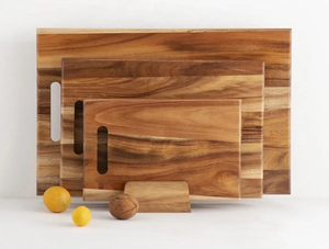 Tabla de Cortar Rectangular de Bambú con Asa, Tabla de Cortar Ecológica para Cocina - Product Image 3