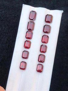 พลอยโกเมนสีแดงเข้มธรรมชาติ 18.95 กะรัต แท้ คุณภาพสูง สำหรับทำเครื่องประดับ ขายส่ง - Product Image 3