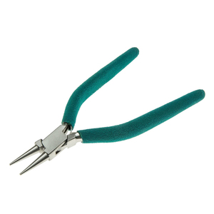 Alicates de punta de cadena de acero inoxidable de alta calidad con mango largo y agarre, alicates para reparación de joyería, alicates para fabricación de joyería con certificación CE - Product Image 1