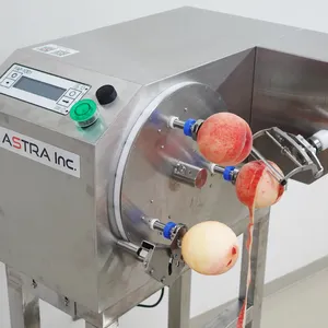 Verhoging Van De Efficiëntie Hoge Kwaliteit Snelheid Opbrengst Apple Kiwi Sinaasappel Citroen Fruit Schilmachine Voor Restaurant Keuken Bakkerij