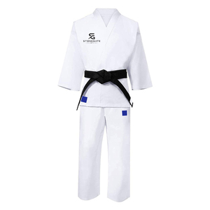 Kimono de karaté avancé pour hommes en tissu de coton respirant avec coutures renforcées, logo personnalisé et usine de vente en gros OEM - Product Image 6